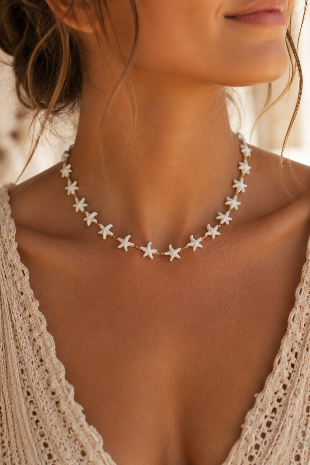 Seestern Choker Halskette “Stella Marina“