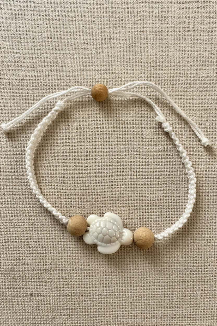 Makramee Armband „Ocean Guardian“