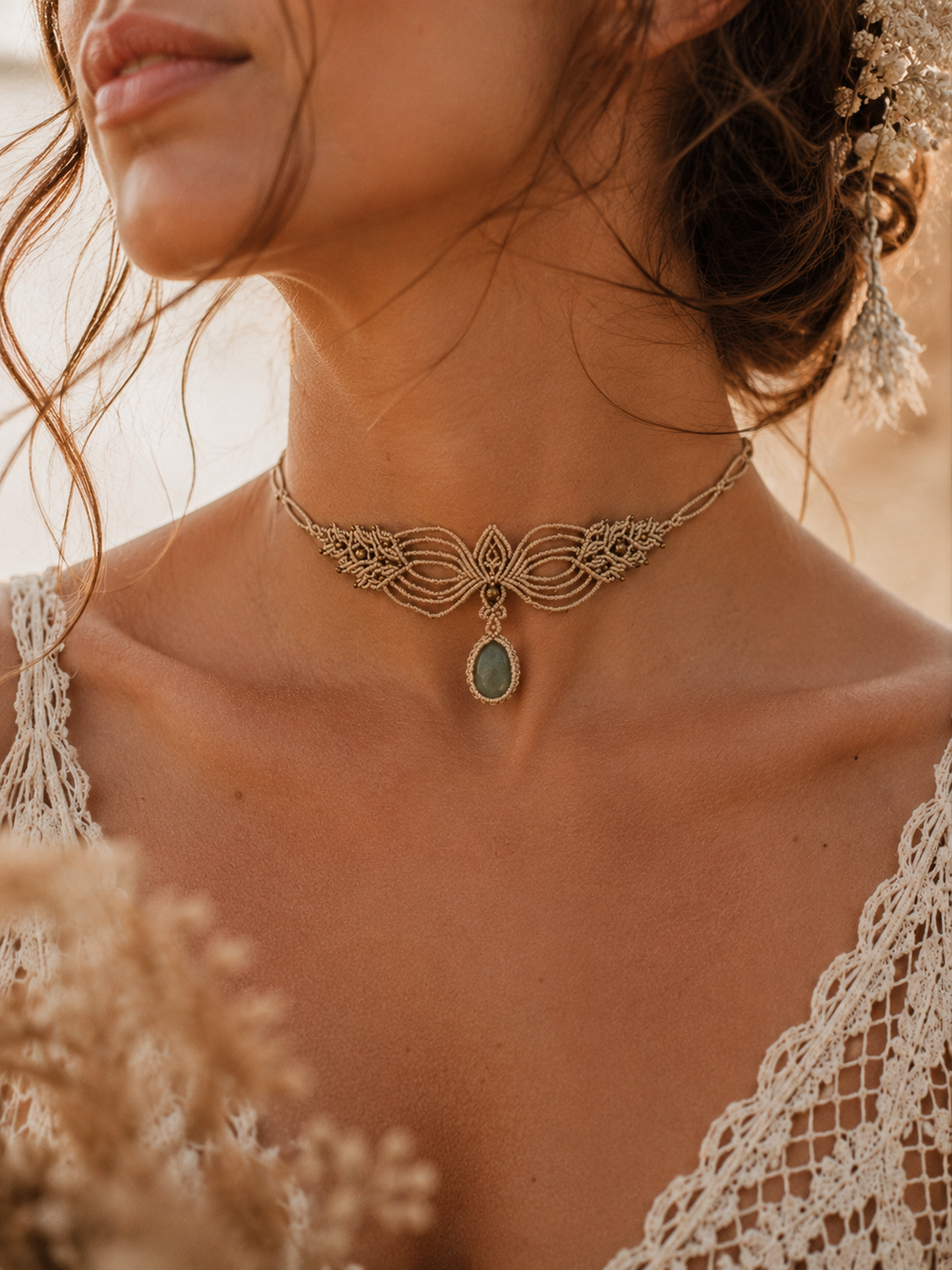 Bridal Bloom Choker